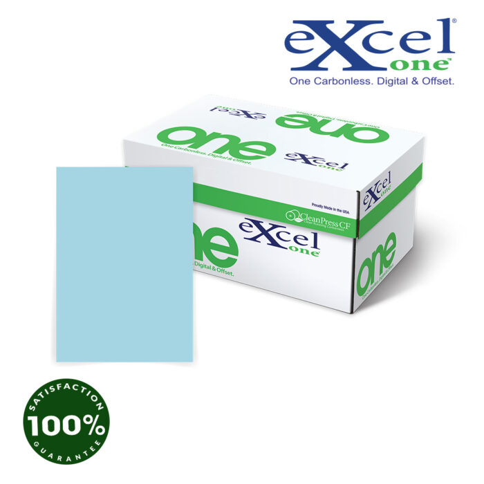 Autocopiante Excel One Digital/Offset CF (Final) Azul, 79 gr, T/Carta, 5000 hojas
