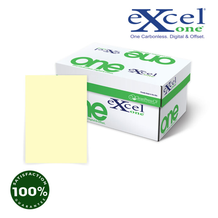Autocopiante Excel One Digital/Offset CFB (Intermedio) Canario, 79 gr, T/Carta, 5000 hojas